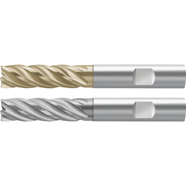 Inch Corner Radius & Corner Chamfer End Mills Solid carbide shoulder m